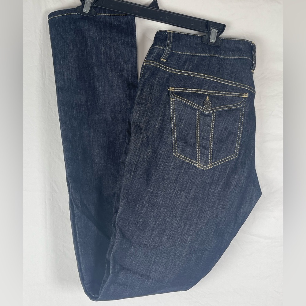 Burberry Brit-Skinny Leg Jeans-31x35-Dark Wash-Low Rise